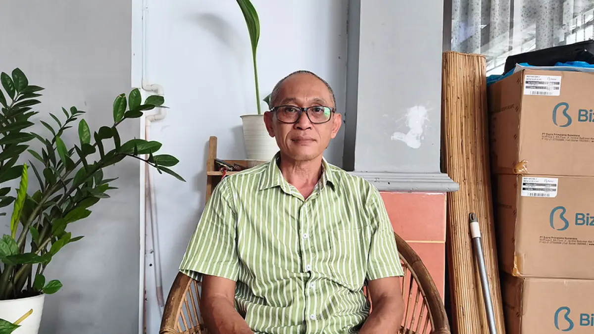 Ketua Asperda DIJ Aris Purwadi. Fahmi Fahriza/Radar Jogja

