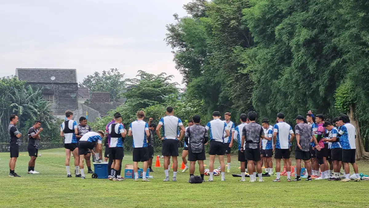 PSIM Jogja saat menjalani pertandingan di Stadion Sultan Agung, Bantul. (Fahmi Fahriza/Radar Jogja)