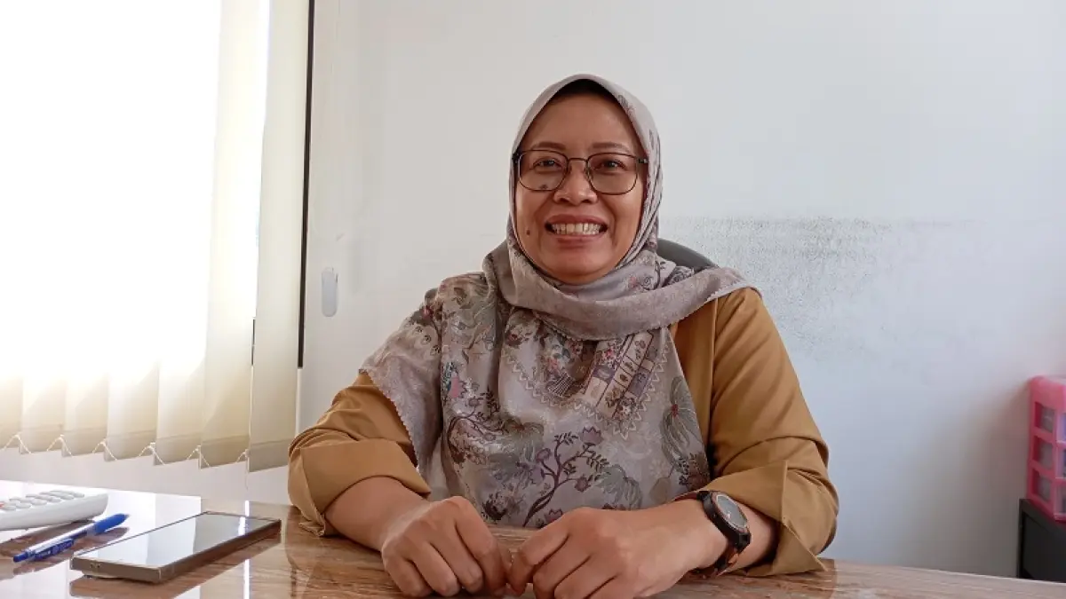CAPTION: Kepala Bidang Jalan dan Jembatan Dinas PUPKP Kota Jogja, Hasri Nilam Baswari saat ditemui di kantornya, Senin (20/4/2026). IWAN NURWANTO/RADAR JOGJA