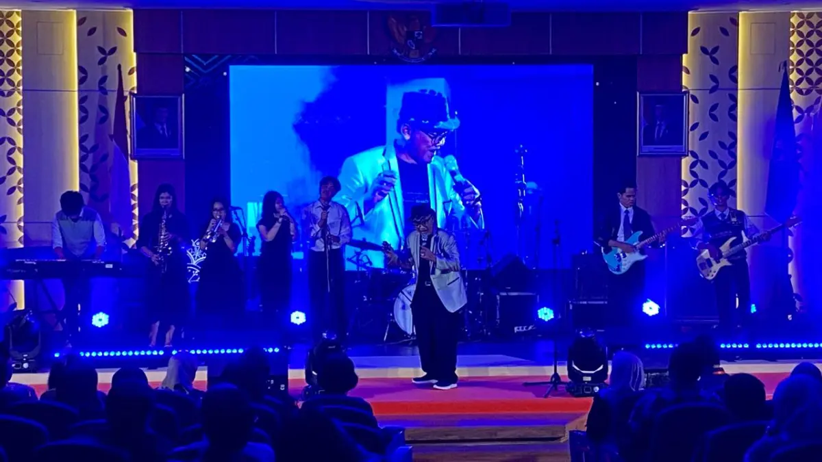 Penampilan di Jazz Night 18th FK-KMK UGM di Auditorium FK-KMK UGM, Minggu (19/4) - AGUNG DWI PRAKOSO/RADAR JOGJA&nbsp;