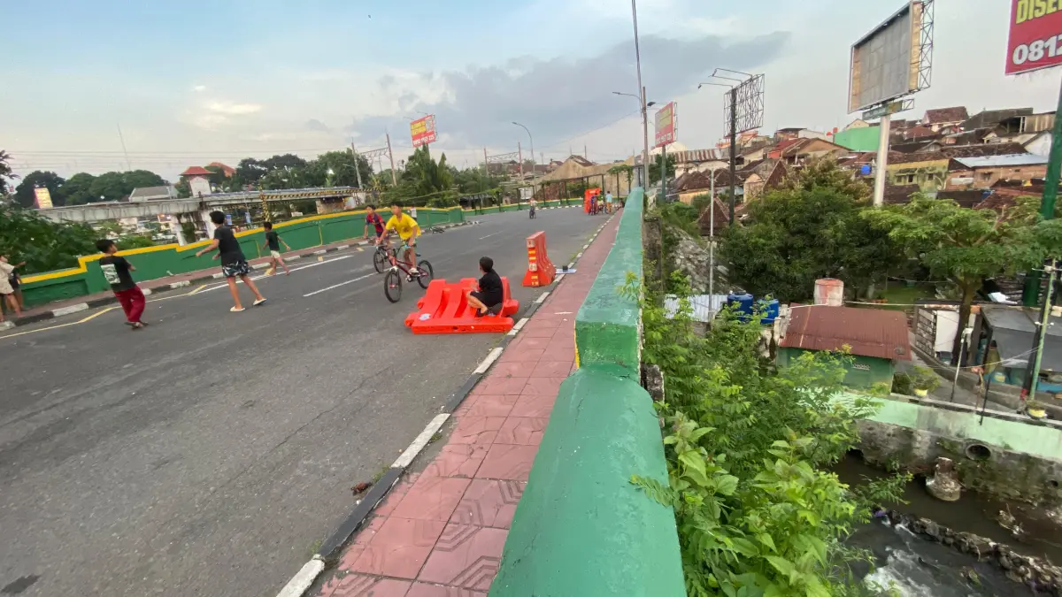 Jembatan Kewek Jogja akan segera direnovasi. (AGUNG DWI PRAKOSO/RADAR JOGJA)