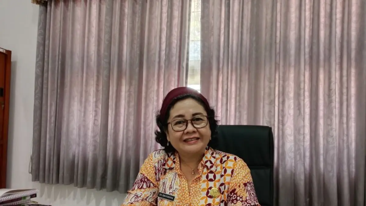 Sekretaris Dinas Perpustakaan dan Kearsipan Sleman Christiana Rini Puspitasari. (Delima&nbsp;Purnamasari/Radar Jogja)