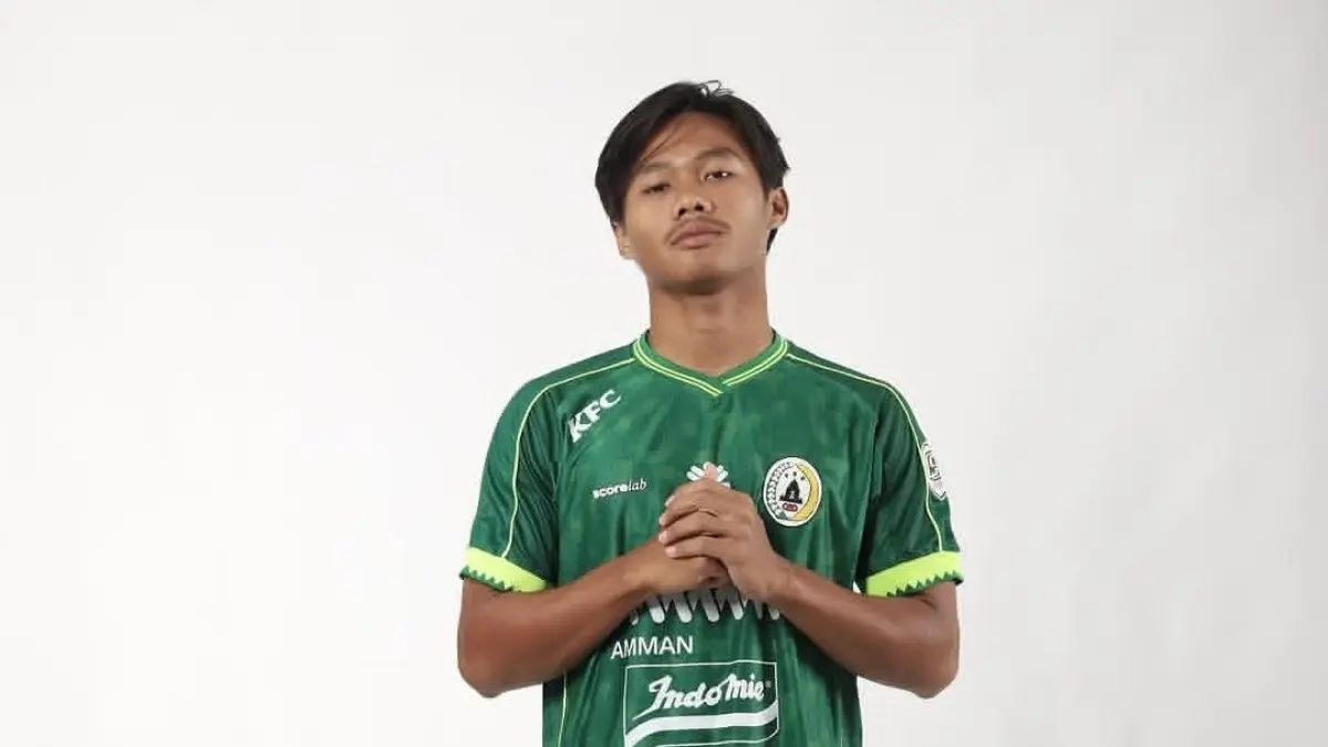 Gelandang PSS Sleman Relosa Rivan Satria Hutama&nbsp;

&nbsp;