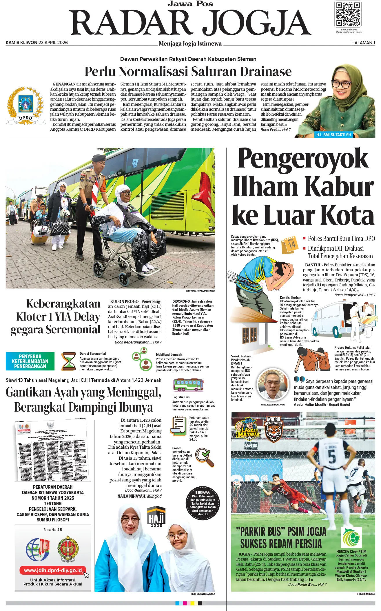 Kamis, 23 April 2026