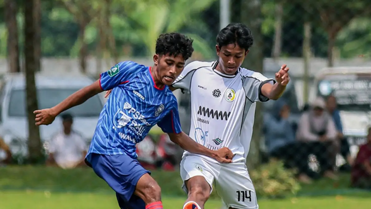 KUNCI TIKET: Pemain PSS Sleman U-19 saat bertanding di fase grup EPA Championship U-19 2026 melawan PSPS. (Dokumentasi PSS Sleman)