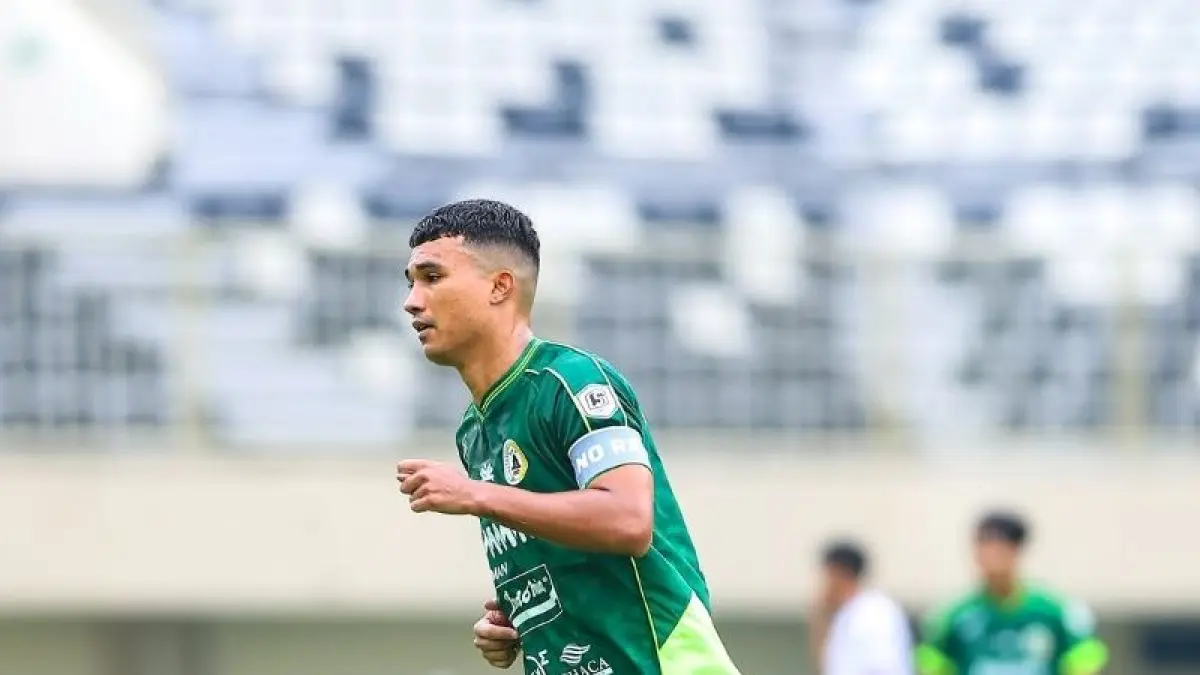 Pemain asing PSS Sleman Gustavo Tocantins.