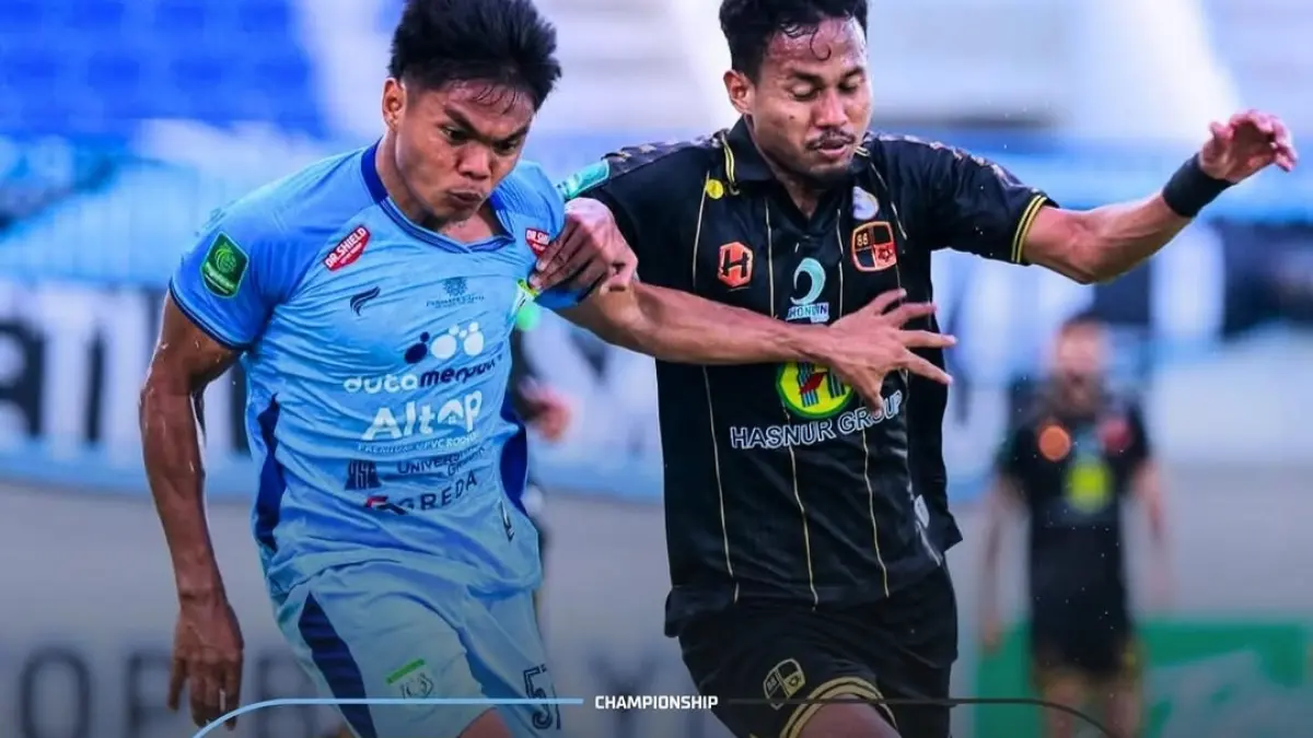 PS Barito Putera ditahan imbang Persela Lamongan dalam laga lanjutan Pegadaian Championship. (instagram nusaliga)