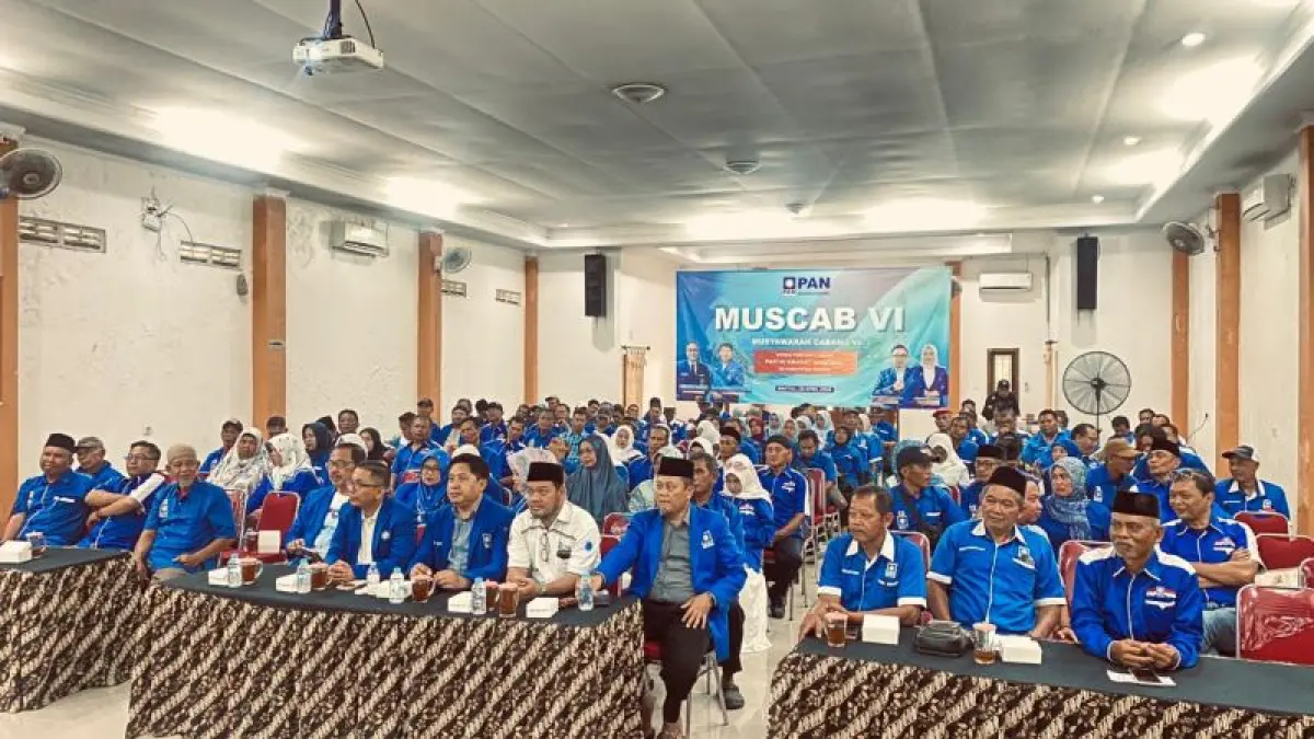 AGENDA RUTIN: Muscab PAN Bantul yang digelar di Griya Dahar dan Kebun Anggrek Gendal Gendul Minggu (26/4).&nbsp;(Cintia&nbsp;Yuliani/Radar Jogja)