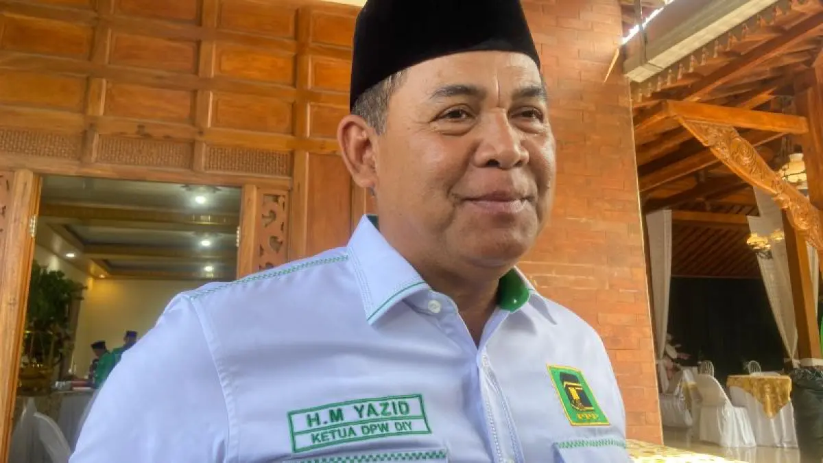 Ketua DPW PPP DIY H.M. Yazid. (Cintia&nbsp;Yuliani/Radar Jogja)