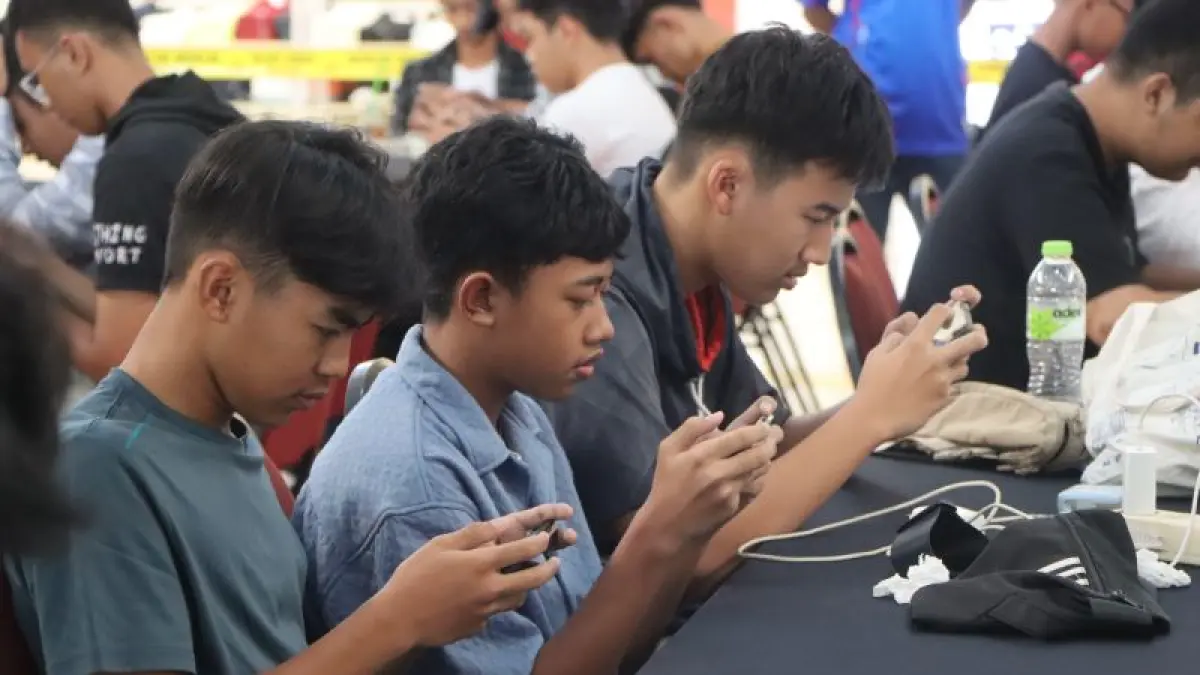 UNJUK GIGI: Ratusan gamer mengikuti Lomba Mobile Legends Kapolresta Magelang Cup 2026 di Atrium Artos Mall, Sabtu (25/4). (Dokumentasi Humas Polresta Magelang)