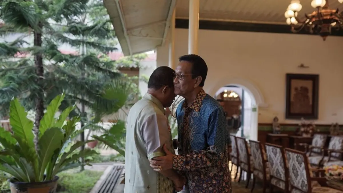 Gubernur NTT mengunjungi Gubernur DIJ di Kompleks Kepatihan Jogja, Senin (27/4/2026). Humas Pemprov DIY