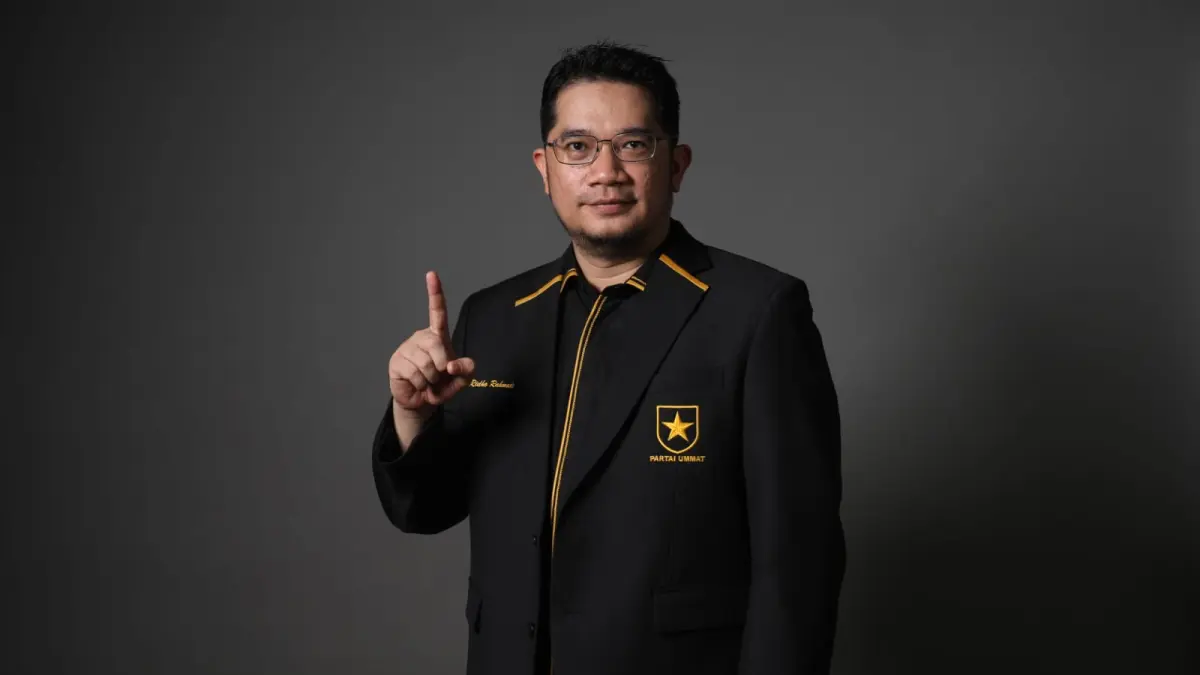 Ketua Umum Partai Ummat Ridho Rahmadi
