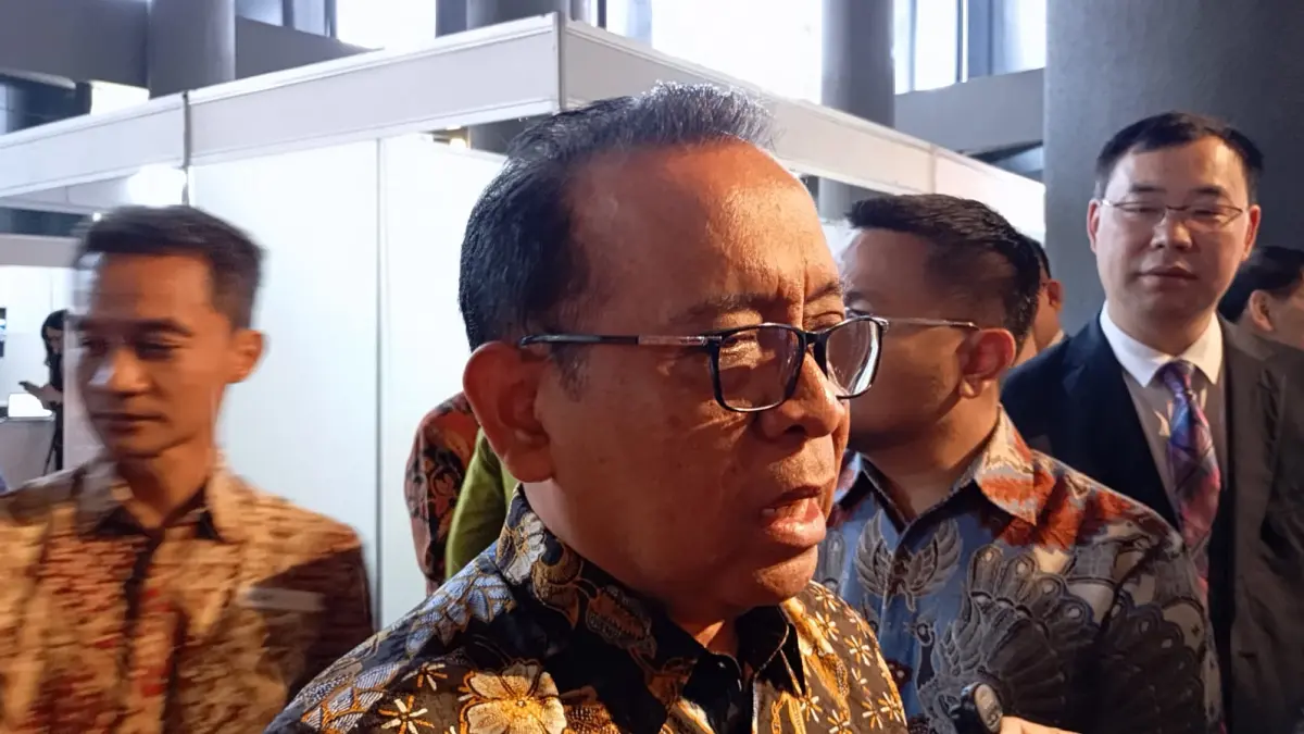 Menteri Koordinator Bidang Pembangunan Manusia dan Kebudayaan (Menko PMK) Pratikno saat ditemui di GIK UGM, Senin (27/4/2026). (iwan nurwanto/Radar Jogja)&nbsp;