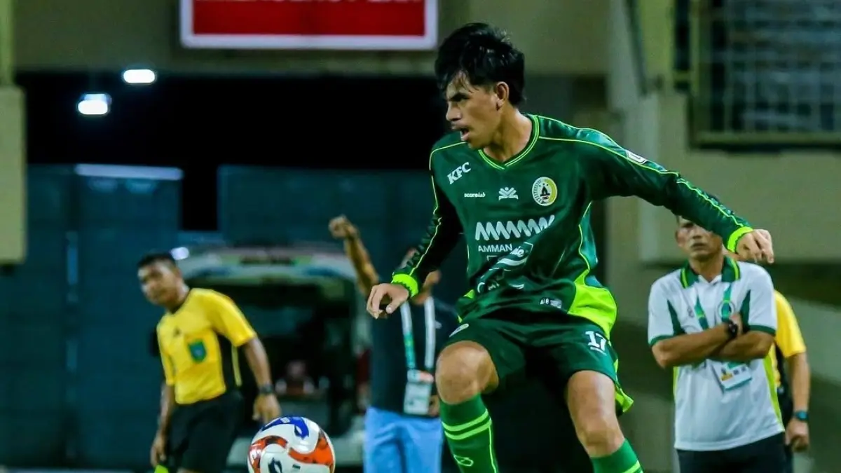 Bek kanan PSS Sleman Saiful Djoge&nbsp;- Dokumen PSS Sleman&nbsp;