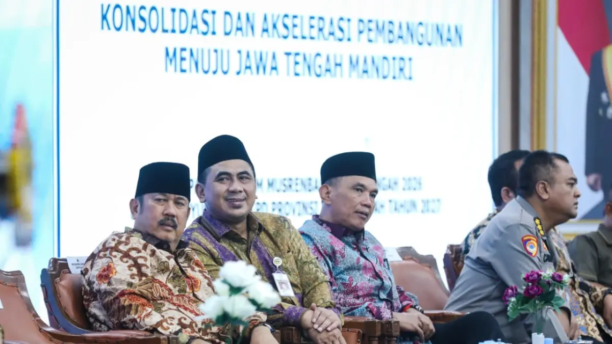 Forum Musrenbang di Gedung Gradika Bhakti Praja, Semarang, Selasa, 28 April 2026.
