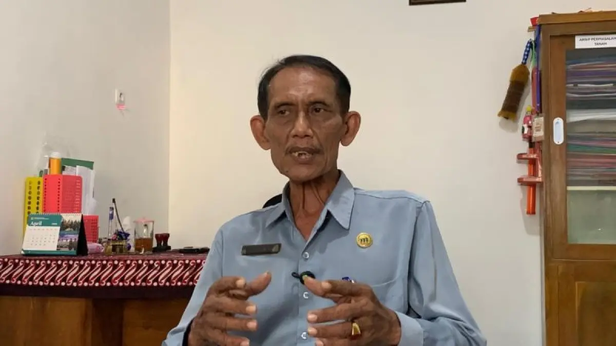 Lurah Garongan, Panjatan, Kulon Progo Ngadiman. (ANOM BAGASKRO/RADAR JOGJA)