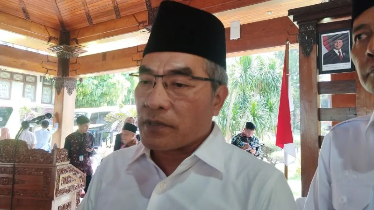 Bupati Bantul Abdul Halim Muslih. (Cintia&nbsp;Yuliani/Radar Jogja)