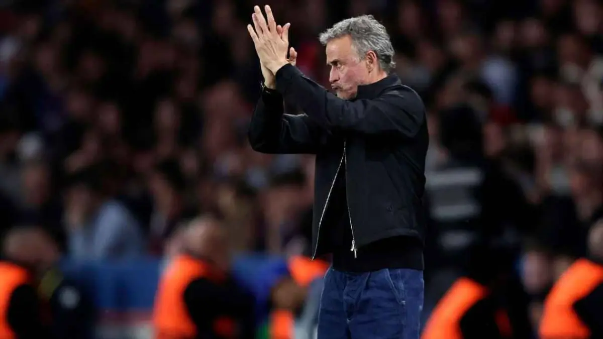 Manajer PSG, Luis Enrique klaim kemenangan atas Bayern Munich di leg pertama babak semifinal Liga Champions di Parc des Princes merupakan pertandingan terbaik selama karir manajerialnya. (getty images)