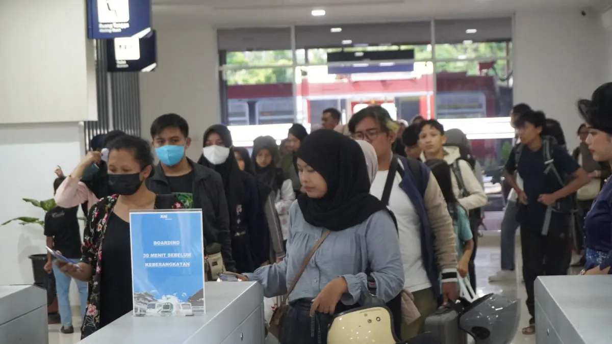 Suasana stasiun Wates Kulon Progo. (istimewa) 