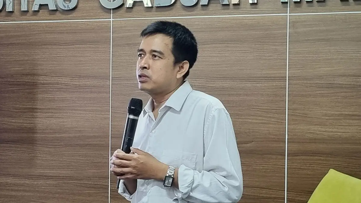 Dr Hempri Suyatna (Dosen pembangunan sosial dan kesejahteraan UGM, sekaligus peneliti di Pusat Studi Ekonomi Kerakyatan UGM). Fahmi Fahriza/Radar Jogja
