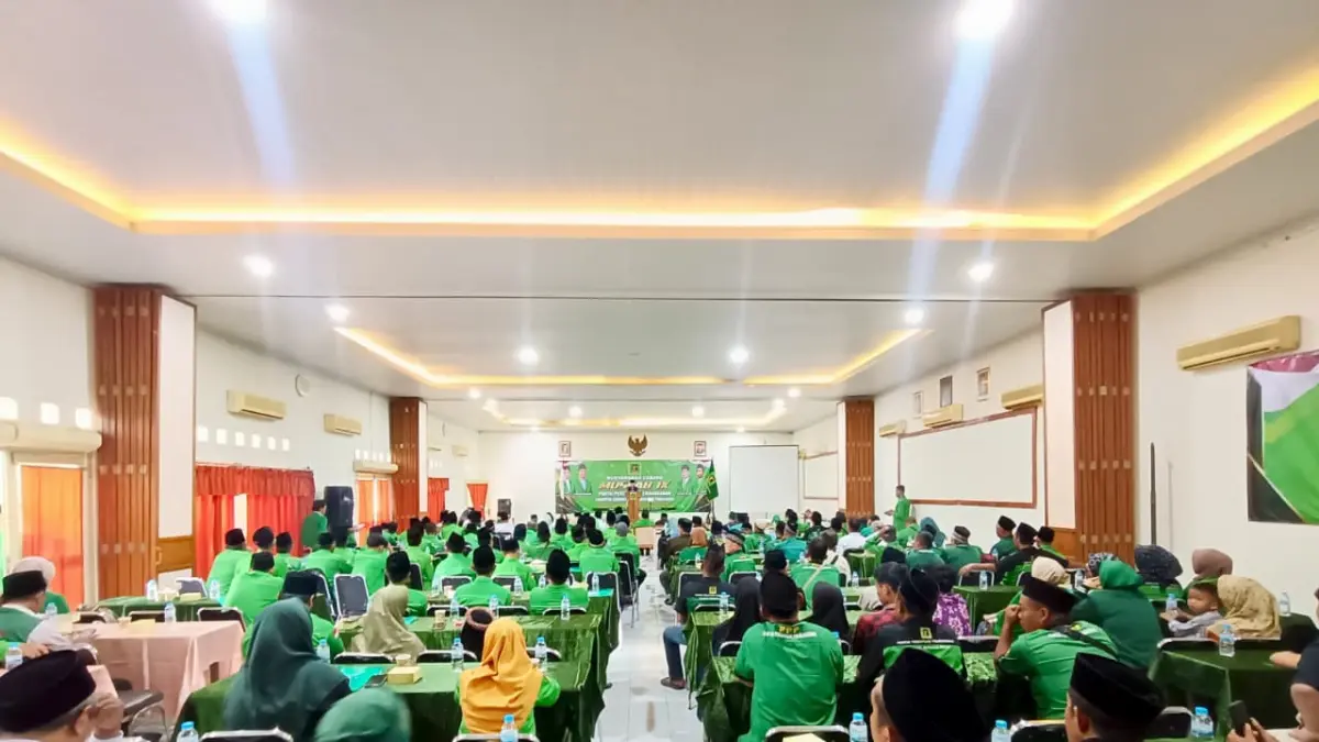 DPC PPP Kebumen menggelar Musyawarah Cabang (Muscab) IX untuk menentukan kandidat calon ketua sekaligus struktur kepengurusan baru. (M Hafied/Radar Jogja)