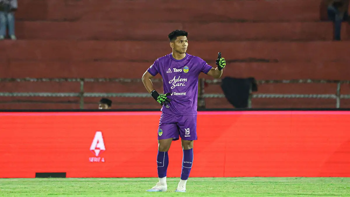 Kiper PSIM Jogja Cahya Supriadi. Dok. PSIM Jogja&nbsp;
