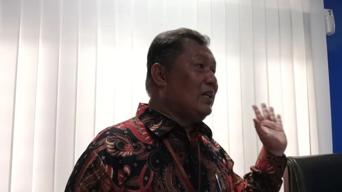 Direktur PDAM Tirta Sembada Bernadus Edy Nugroho. (Delima&nbsp;Purnamasari/Radar Jogja)