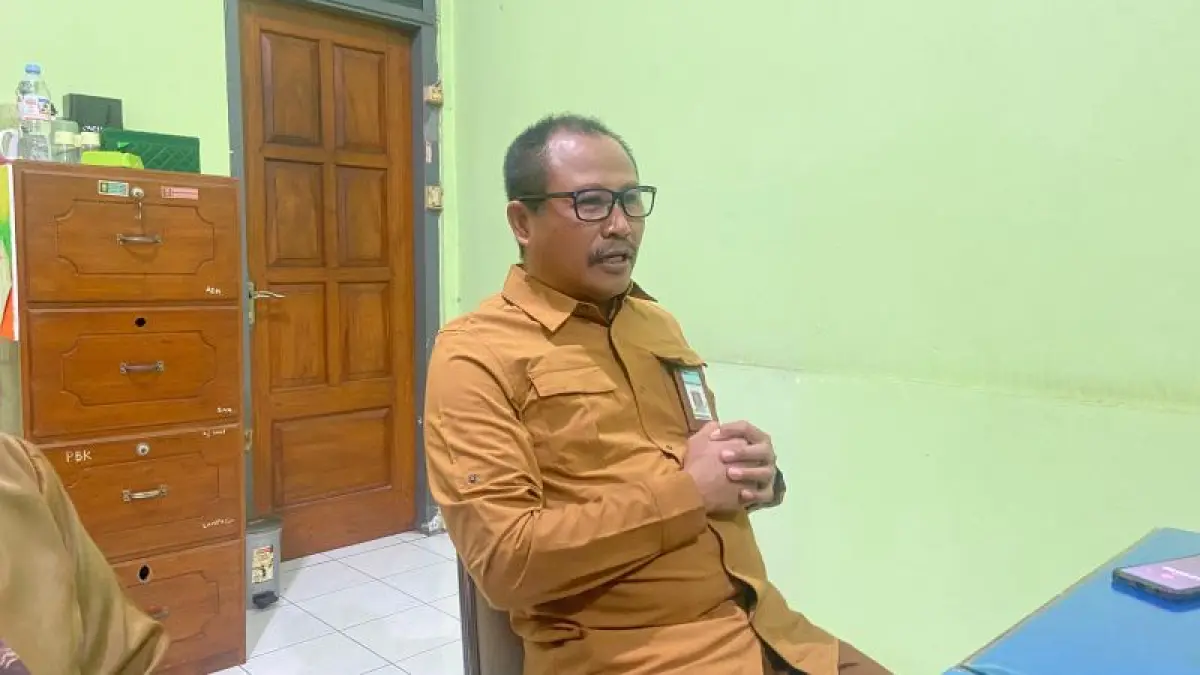 Sekretaris Daerah (Sekda) Bantul Agus Budiraharja. (Cintia&nbsp;Yuliani/Radar Jogja)