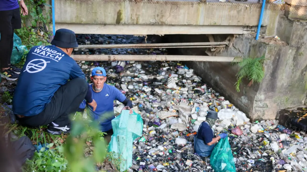 Gerakan Run for Rivers di Kota Pekalongan yang digelar Kamis (7/5/2026) 
