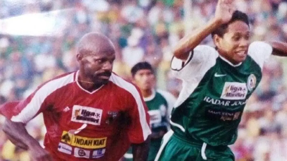 M. Eksan saat masih membela PSS Sleman. (foto istimewa)