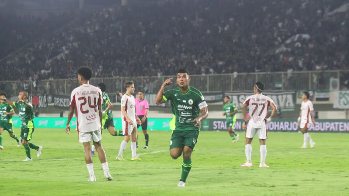 BEST PLAYER: Striker asing PSS Sleman Gustavo Tocantins mendapatkan gelar pemain terbaik di Championship 2025/2026. (Guntur Aga Tirtana/Radar Jogja)