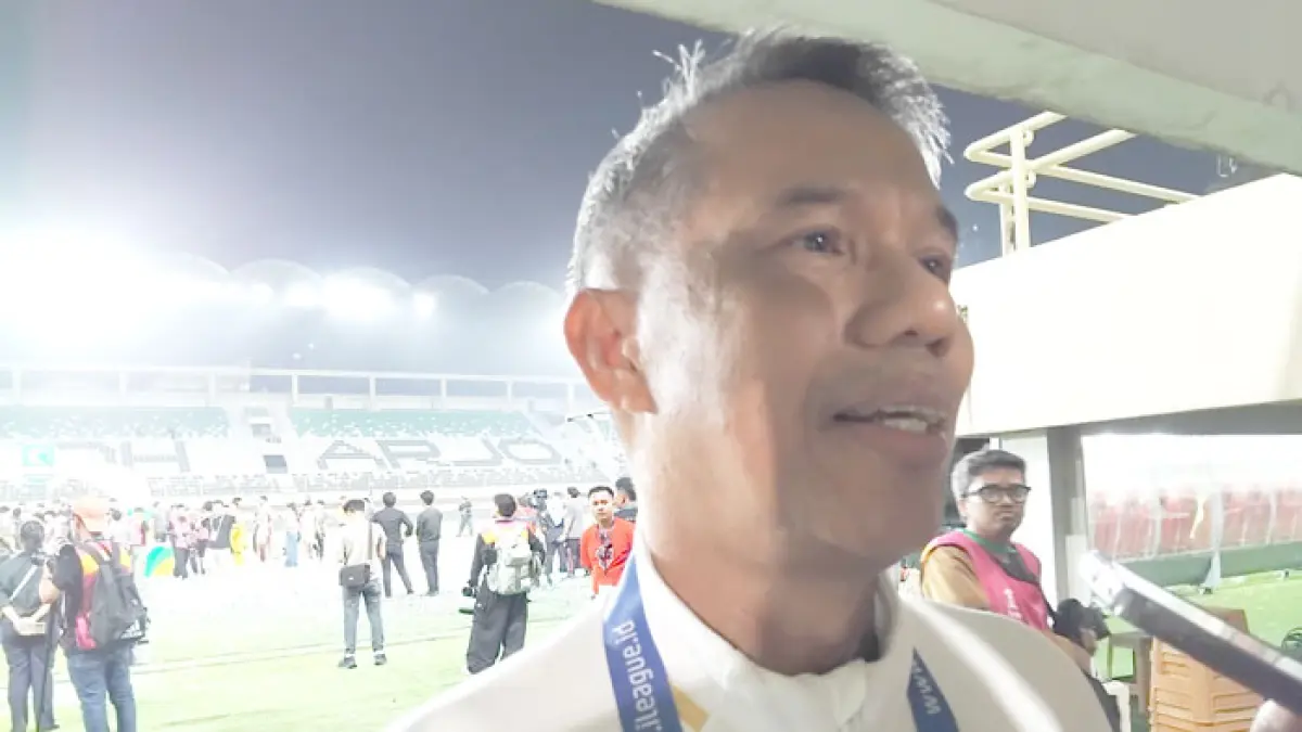 Sekjen PSSI Yunus Nusi. (Rizky Wahyu/Radar Jogja)