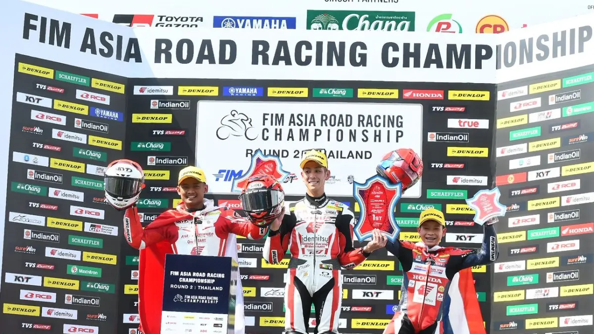 Astra Honda Racing Team (AHRT) konsisten tampil kencang dan kompetitif di ajang Asia Road Racing Championship (ARRC) 2026. 