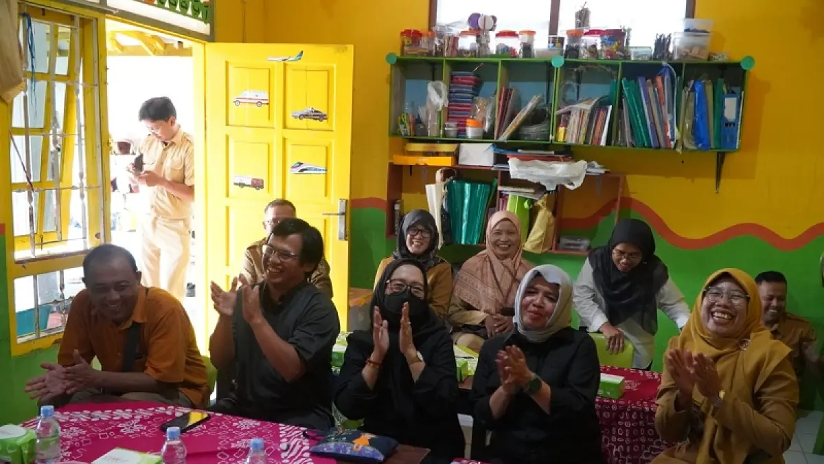 SIDAK: Jajaran Komisi D DPRD Kota Jogja bersama dengan instansi terkait saat melakukan sidak pada yayasan tempat penitipan anak atau daycare, Senin (11/5/2026). DOKUMENTASI HUMAS DPRD KOTA JOGJA&nbsp;
