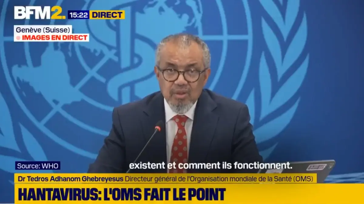  Direktur Jenderal Organisasi Kesehatan Dunia (WHO) Tedros Adhanom Ghebreyesus.