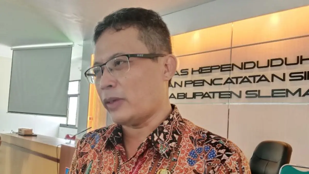 Kepala Bidang Pembinaan SMP Disdik Sleman Ponidi. (Delima&nbsp;Purnamasari/Radar Jogja)