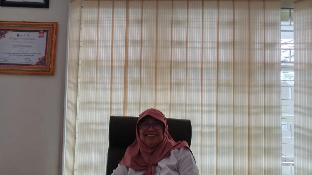 Kepala DP3AP2KB Kabupaten Sleman, Novita Krisnaeni - Delima Purnamasari/Radar Jogja