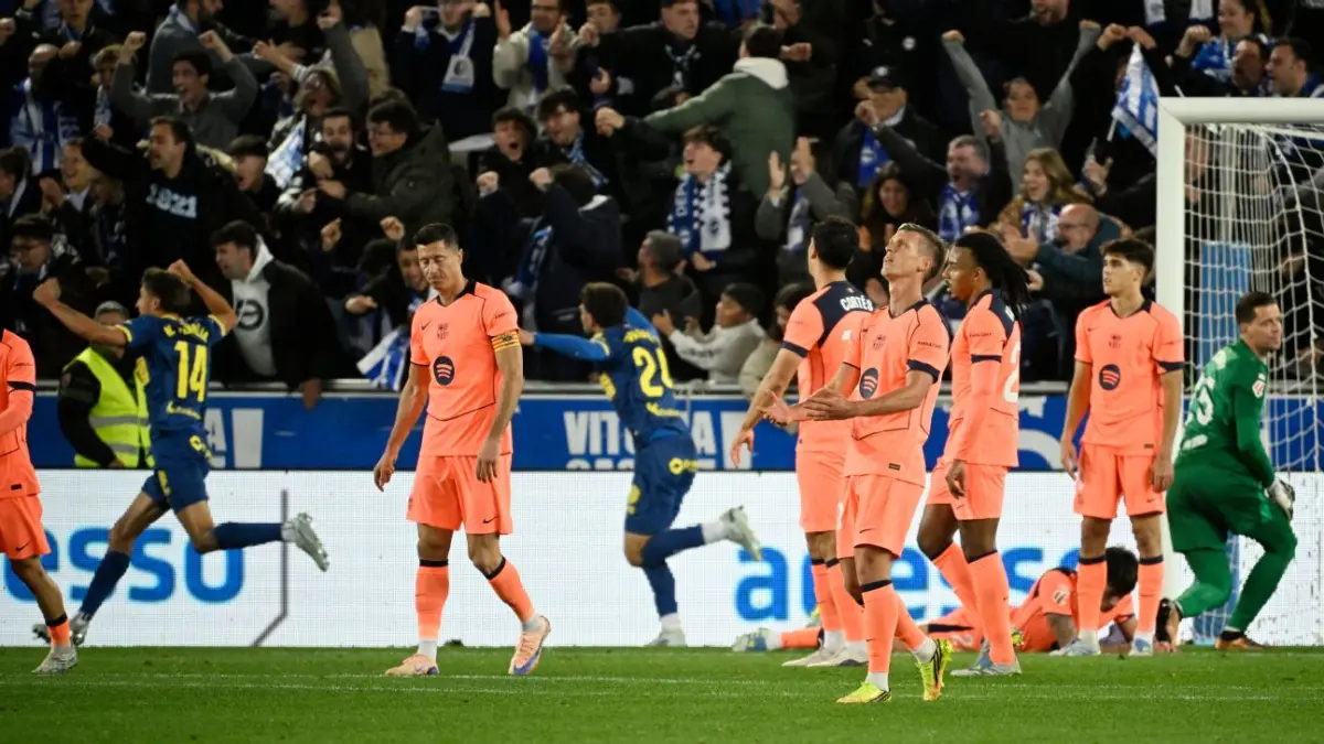Alaves 1-0 Barcelona, Gol Tunggal Ibrahim Diabate Berikan Blaugrana Kekalahan Setelah Amankan Gelar Juara La