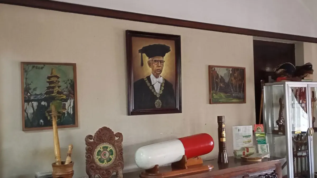 SEJARAH: Suasana rumah Dr Sardjito di Jalan Cik Di Tiro, Terban, Gondokusuman, Kota Jogja, Kamis (14/5). IWAN NURWANTO/RADAR JOGJA
