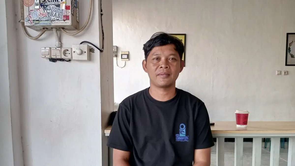 Pembalap kawakan asal Gunungkidul Sudarmono saat ditemui di Wonosari. Yusuf Bastiar/Radar Jogja
