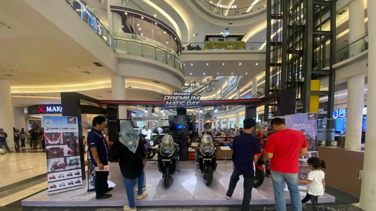  Honda yakni Vario 160, Stylo 160, PCX 160 dan ADV 160. Kali ini HPMD hadir di Ambarrukmo Plaza 