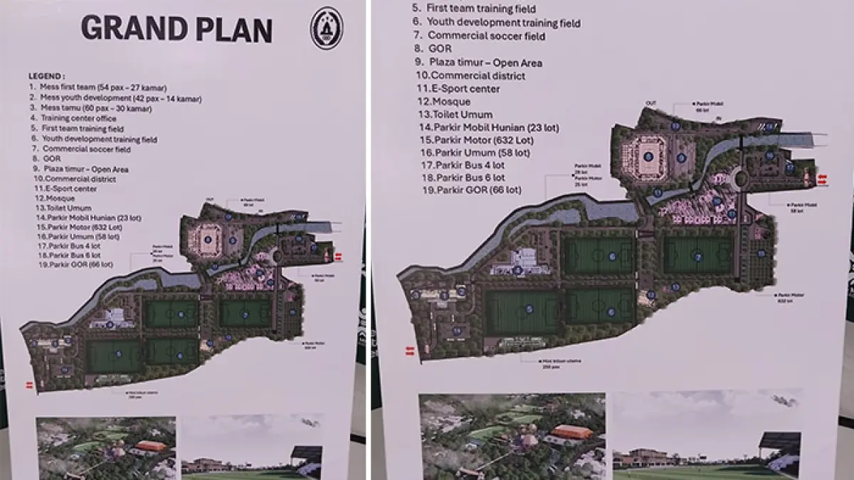 Desain proyek unity PSS Sleman. (Rizky Wahyu/Radar Jogja)