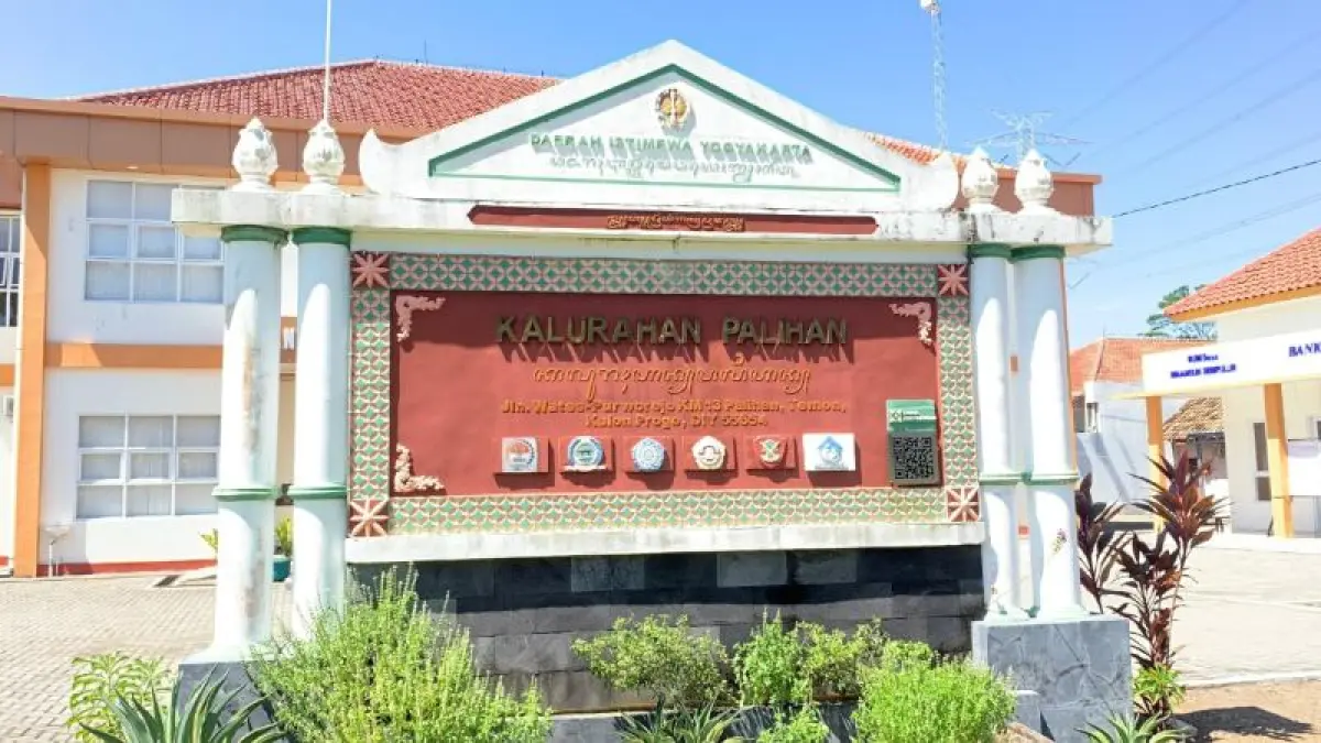Kantor Kalurahan Palihan, Kapanewon. (ANOM BAGASKORO/RADAR JOGJA)