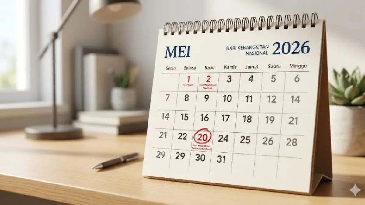 Kalender 20 Mei 2026. (AI Generated)