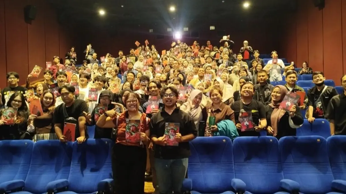 Penonton film Badut Gendong di Empire XXI Jogja, Rabu 20 Mei 2026. (iwa ikhwanudin/Radar Jogja) 