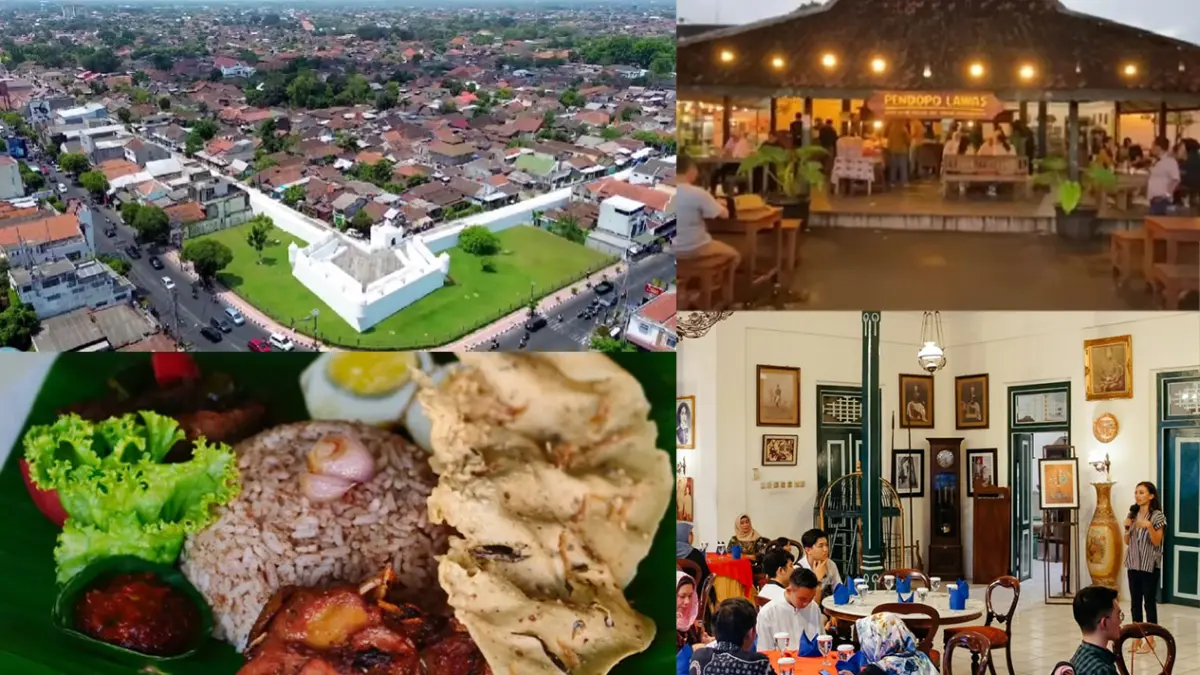 Rekomendasi tempat kuliner asyik di sekitar Keraton Jogja. (Kolase Berbagai Sumber)