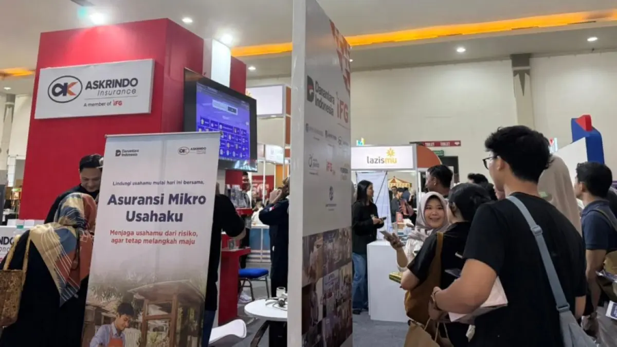 Asuransi Kredit Indonesia berpartisipasi dalam Jogja Financial Festival 2026. (istimewa)