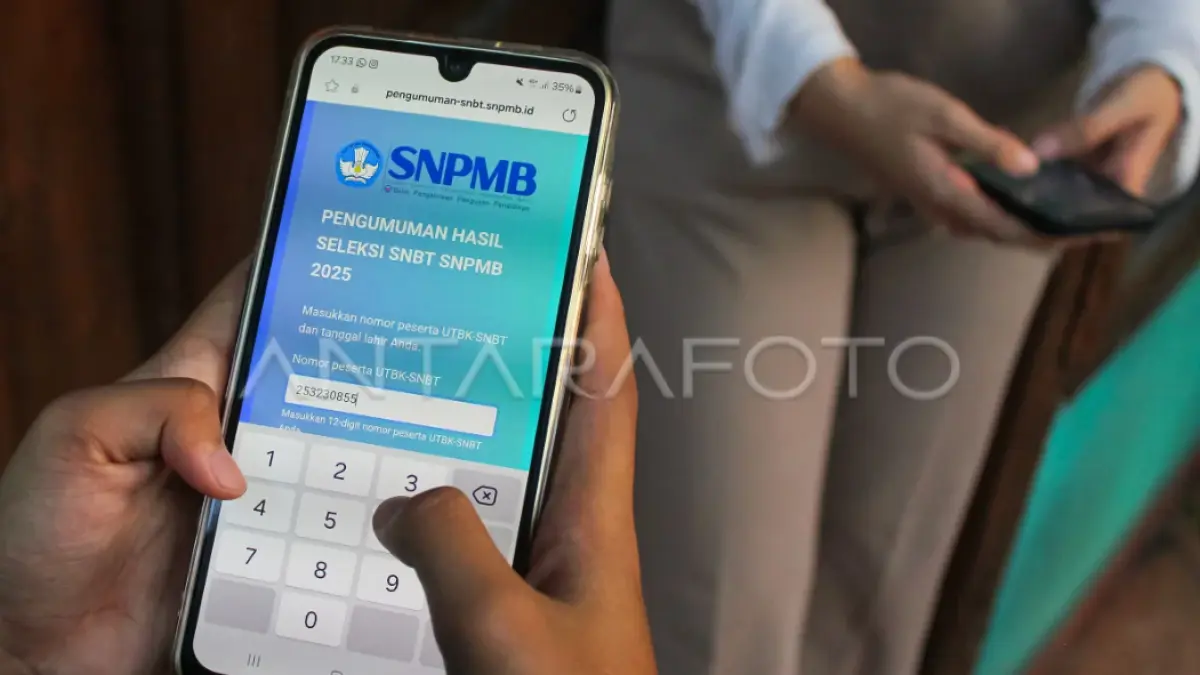 Ilustrasi pengumuman SNPMB. (AntaraFoto)