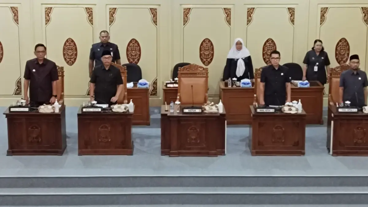 Suasana rapat paripurna yang diselenggarakan di Kantor DPRD Kota Jogja, Senin (25/5/2026). (iwan nurwanto/Radar Jogja)&nbsp;