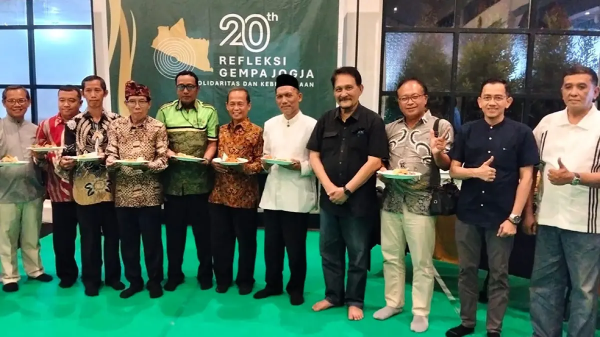 REFELKSI DIRI: Pertemuan anggota Kadin DIJ untuk merefleksikan 20 tahun pascagempa Jogja. Dok. Kadin DIJ
